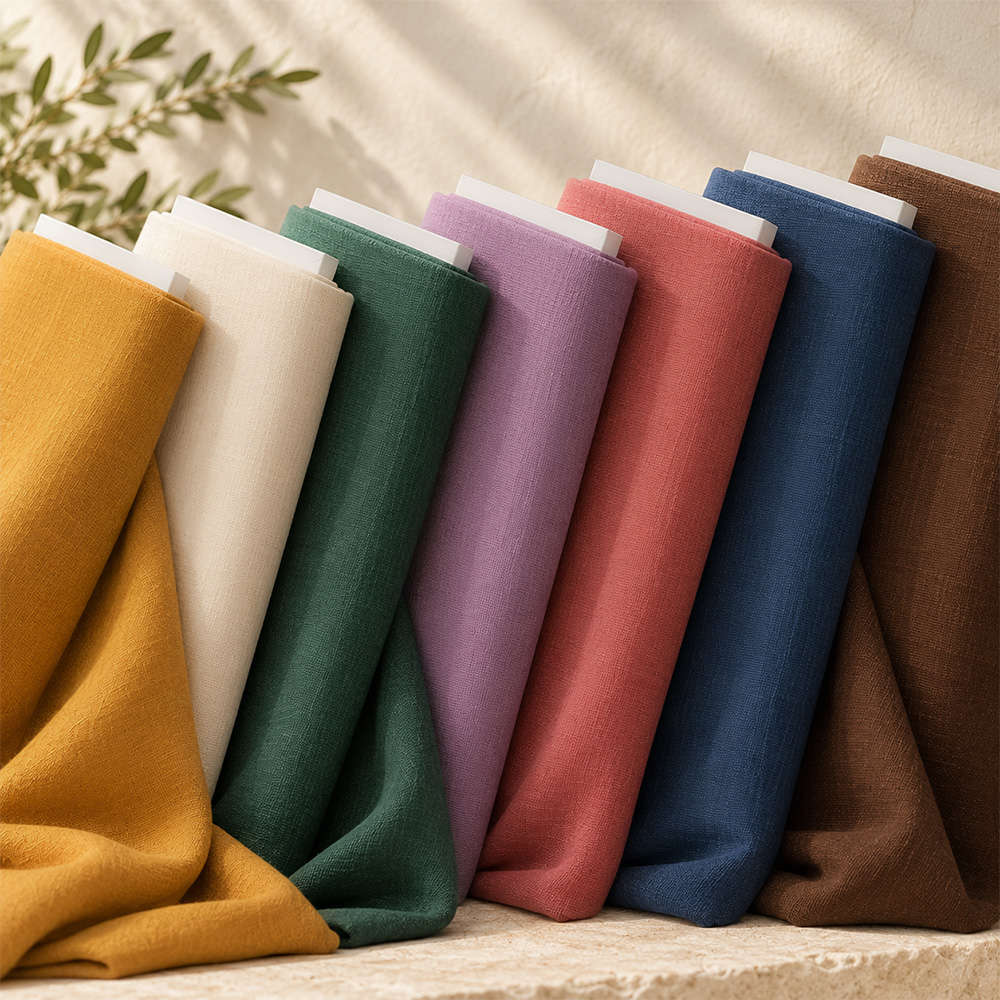 Stone Washed Linen Viscose